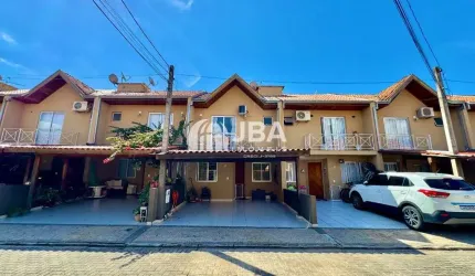 Casa em condomínio fechado com 3 quartos à venda na Rua Simão Brante, 1369, Uberaba, Curitiba, 120 m2 por R$ 490.000