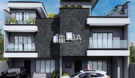 Casa em condomínio fechado com 3 quartos à venda na Rua Silveira Neto, 945, Água Verde, Curitiba, 138 m2 por R$ 999.000