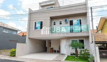 Casa em condomínio fechado com 3 quartos à venda na Rua Edmundo Gillung, 973, Alto Boqueirão, Curitiba, 224 m2 por R$ 1.120.000