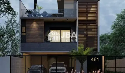 Casa em condomínio fechado com 3 quartos à venda na Rua Santo Amaro, 461, Água Verde, Curitiba, 147 m2 por R$ 1.093.054