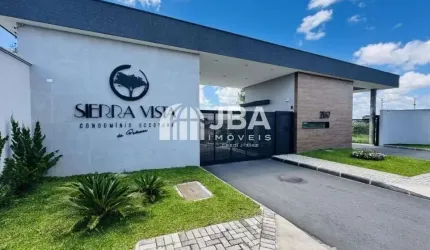 Terreno em condomínio fechado à venda na Rua da Pedreira, 2047, Campo Pequeno, Colombo, 348 m2 por R$ 750.000