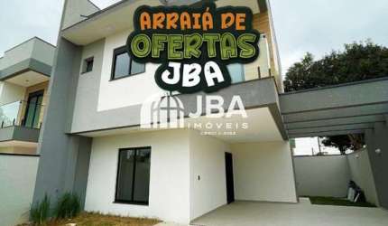Casa com 3 quartos à venda na Icaraí, 36, Afonso Pena, São José dos Pinhais, 133 m2 por R$ 998.000
