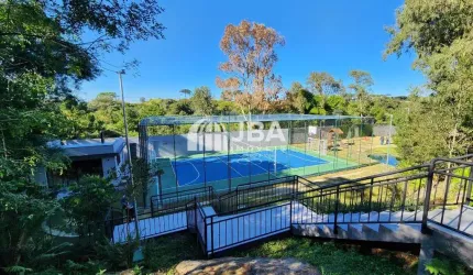 Terreno em condomínio fechado à venda na Rua da Pedreira, 2047, Campo Pequeno, Colombo, 246 m2 por R$ 599.000