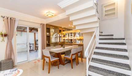 Casa em condomínio fechado com 3 quartos para alugar na Rua Elias Moyses Schelela, 508, Uberaba, Curitiba, 151 m2 por R$ 5.415
