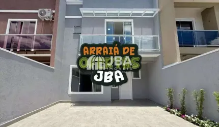 Casa em condomínio fechado com 3 quartos à venda na Rua Arthur Martins Franco, 405, Cidade Industrial, Curitiba, 102 m2 por R$ 679.000