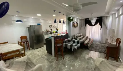 Apartamento com 3 dormitórios à venda, 87 m² por R$ 620.000 - Vila Assunção - Praia Grande/SP