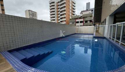 Apartamento com 2 dormitórios à venda, 85 m² por R$ 585.000 - Aviação - Praia Grande/SP