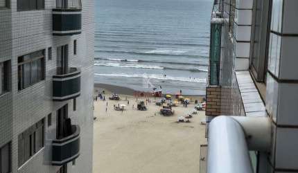Apartamento com 2 quartos, Guilhermina, Praia Grande - R$ 369 mil, Cod: 8298