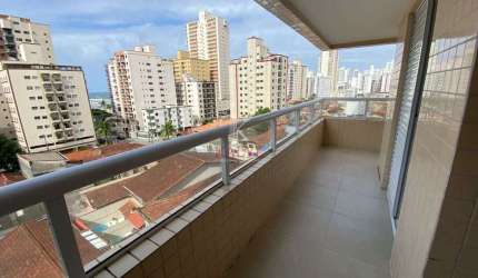 Apartamento com 2 dorms, Aviação, Praia Grande - R$ 595 mil, Cod: 8281