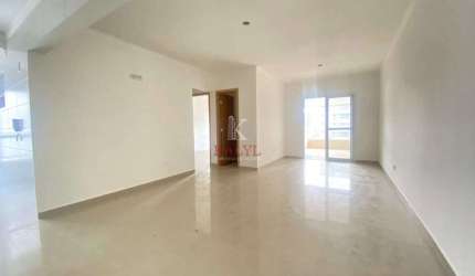 Apartamento com 3 dormitórios à venda, 104 m² por R$ 830.000,00 - Canto do Forte - Praia Grande/SP