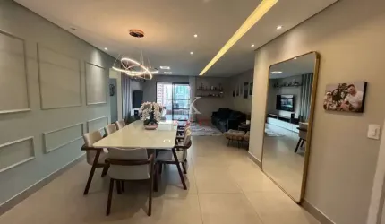 Apartamento com 3 dormitórios à venda, 145 m² por R$ 1.350.000,00 - Vila Guilhermina - Praia Grande/SP