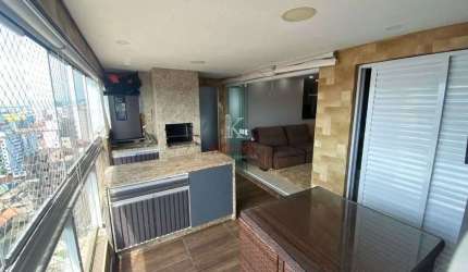 Apartamento com 3 dormitórios à venda, 122 m² por R$ 899.000,00 - Aviação - Praia Grande/SP