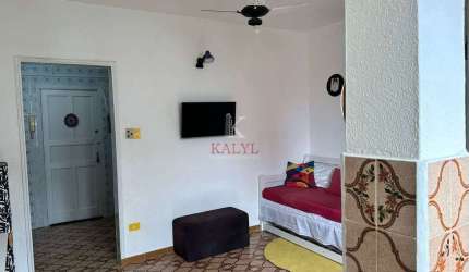 Kitnet com 1 dorm, ocean, Praia Grande - R$ 160 mil, Cod: 8075