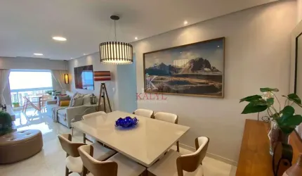 Apartamento com 3 dormitórios à venda, 148 m² por R$ 1.850.000,00 - Vila Guilhermina - Praia Grande/SP