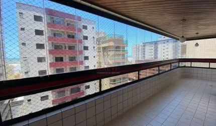 Apartamento com 3 dormitórios à venda, 131 m² por R$ 680.000,00 - Tupi - Praia Grande/SP