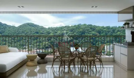 Apartamento com 3 quartos, Canto do Forte, Praia Grande - R$ 900 mil, Cod: 7807