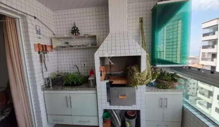 Apartamento com 2 dormitórios à venda, 86 m² por R$ 600.000,00 - Vila Guilhermina - Praia Grande/SP