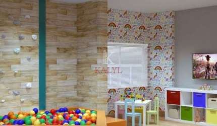 Apartamento com 1 dormitório à venda, 59 m² por R$ 450.000,00 - Guilhermina - Praia Grande/SP