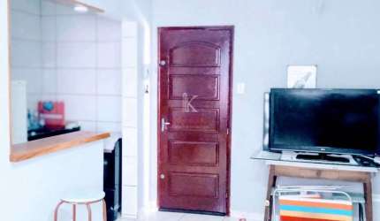 Kitnet com 1 quarto, Guilhermina, Praia Grande - R$ 185 mil, Cod: 1563