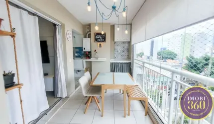 APARTAMENTO NO BELENZINHO Á VENDA 2 DORMITÓRIOS SUÍTE VARANDA LAZER