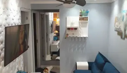 Apartamento com 2 Quartos e 1 banheiro para Alugar, 40 m² por R$ 1.750/Mês