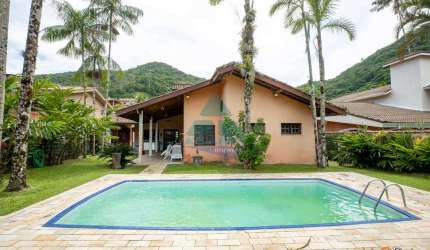 Casa com 4 dorms, Recanto da Lagoinha, Ubatuba - R$ 1.65 mi, Cod: 1944