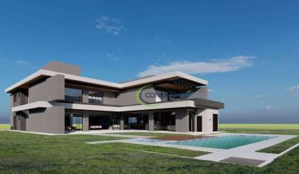 Casa com 4 dormitórios à venda, 685 m² por R$ 9.400.000,00 - Condomínio Chácara Serimbura - São José dos Campos/SP