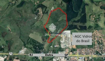 Área à venda, 1000000 m² por R$ 54.000.000,00 - Vila Nunes - Lorena/SP