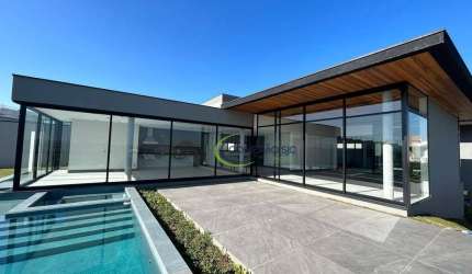 Sobrado com 4 dormitórios à venda, 600 m² por R$ 6.450.000,00 - Condomínio Reserva do Paratehy - São José dos Campos/SP
