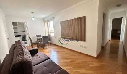 Apartamento com 2 dormitórios para alugar, 74 m² por R$ 4.038/mês - Jardim das Colinas - São José dos Campos/SP