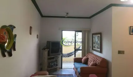 Apartamento em Ubatuba todo mobiliado e planejado de 2 dormitórios com suíte e lazer com piscina e churrasqueira