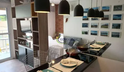 Apartamento com 1 dormitório para alugar, 38 m² por R$ 3.520,73/mês - Centro - São José dos Campos/SP