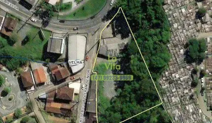 Terreno a Venda com 4.487m² - Rua Joao Pessoa (Corredor de Serviços) - Bairro Velha - Blumenau SC | La Vita Imóveis