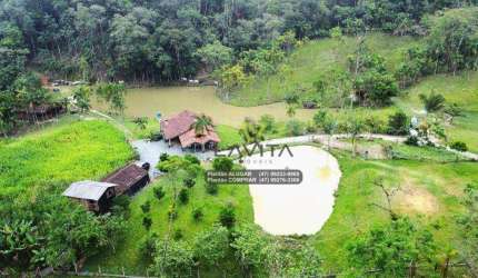 Sítio com 3 dormitórios à venda, 67.000 m² por R$ 1.000.000 - Patrimônio - Massaranduba/SC | La Vita Imóveis