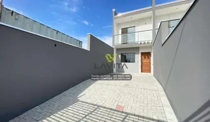 Casa, Sobrado com 2 Dormitórios para Aluguel, Locação, Bairro Belchior Central - Loteamento Terras do Vale - Gaspar SC | La Vita Imóveis