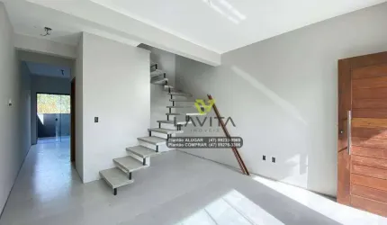 Casa, Sobrado com 2 Dormitórios para Aluguel, Locação, Bairro Belchior Central - Loteamento Terras do Vale - Gaspar SC | La Vita Imóveis