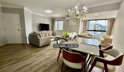 ALUGAR Jardim Blumenau - Apartamento com 4 dormitórios para alugar, 155 m² por R$ 5.500/mês - Jardim Blumenau - Blumenau/SC | LA VITA IMÓVEIS