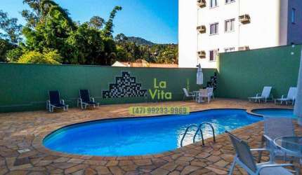 Apartamento com 3 dormitórios à venda, 90 m² por R$ 450.000,00 - Vila Formosa - Blumenau/SC