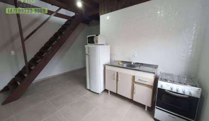 Loft Studio, MOBILIADO 01 Qto, para ALUGUEL No Bairro Ponta Aguda