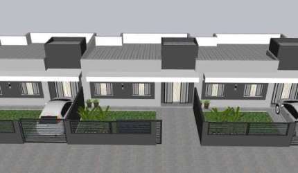 CASA COM 2 DORMITÓRIOS , EM CONSTRUÇÃO, BALNEÁRIO NEREIDAS.