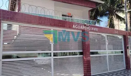 Casa em condomínio fechado com 2 quartos à venda em Aviação, Praia Grande , 75 m2 por R$ 420.000