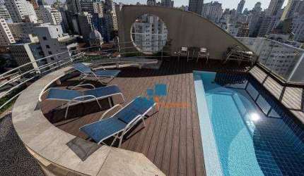 Apartamento com 1 dormitório à venda, 46 m² por R$ 620.000,00 - Vila Buarque - São Paulo/SP
