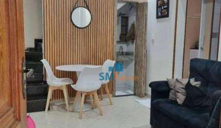 Casa com 2 dormitórios à venda, 64 m² por R$ 490.000,00 - Vila Pires - Santo André/SP