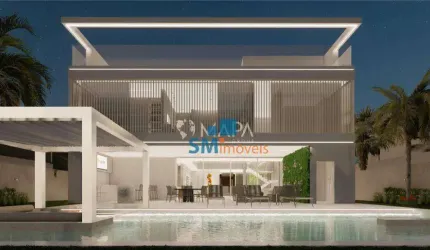 Casa com 6 dormitórios à venda, 600 m² por R$ 15.900.000,00 - Tabatinga - Caraguatatuba/SP
