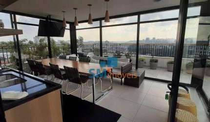 Apartamento com 1 dormitório à venda, 32 m² por R$ 380.000,00 - Santo Amaro - São Paulo/SP