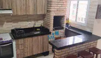 Cobertura com 2 dormitórios à venda, 110 m² por R$ 569.000,00 - Vila Scarpelli - Santo André/SP