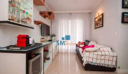 Apartamento com 2 dormitórios à venda, 45 m² por R$ 700.000,00 - Chácara Santo Antônio - São Paulo/SP