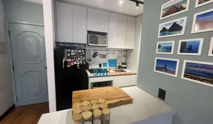 Apartamento com 1 dormitório à venda, 43 m² por R$ 851.000,00 - Moema - São Paulo/SP