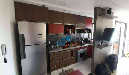 Apartamento com 2 dormitórios à venda, 41 m² por R$ 300.000,00 - Vila Valparaíso - Santo André/SP