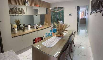 Sobrado encantador com 3 dormitórios mobiliados à venda, 180 m² por R$ 800.000 - Vila Nhocune - São Paulo/SP
